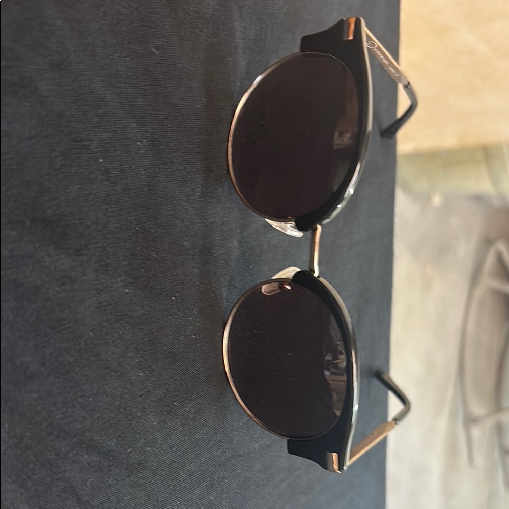 Black and Silver Sunglasses